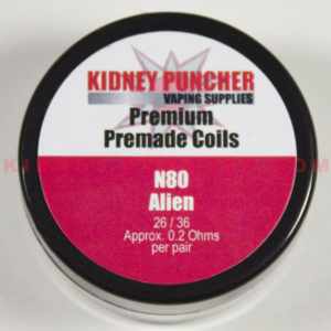 vape accessories kidney puncher coils n80 2pk